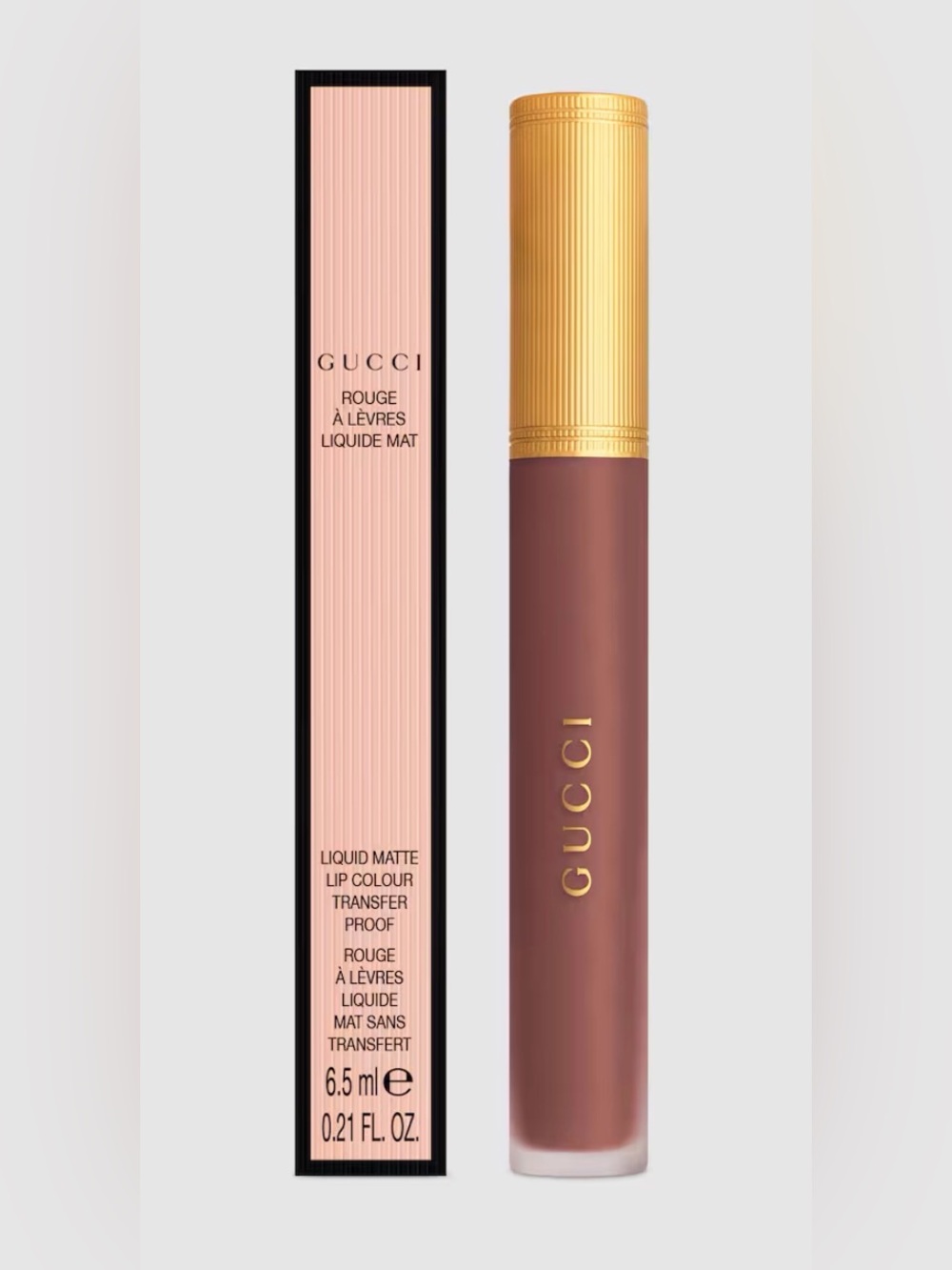 Gucci | Liquid Matte Lip Colour | Tranfer Proof | Isabell Rosewood 223